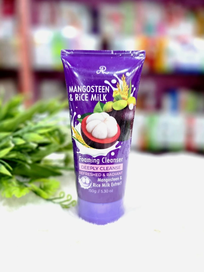 ⭕Mangosteen & Rice Milk Foaming Cleanser-150-ml (Made In Thailand )