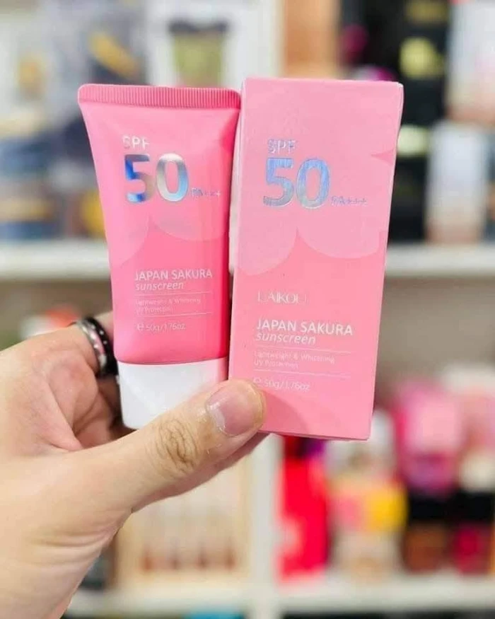 🌸𝐋𝐀𝐈𝐊𝐎𝐔 𝐉𝐚𝐩𝐚𝐧 𝐒𝐚𝐤𝐮𝐫𝐚 𝐒𝐮𝐧𝐬𝐜𝐫𝐞𝐞𝐧 𝐒𝐏𝐅𝟓𝟎 𝐏𝐀+++🌸 (100% Authentic Products)